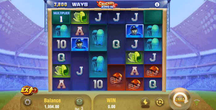 Cricket King 18 Interface
