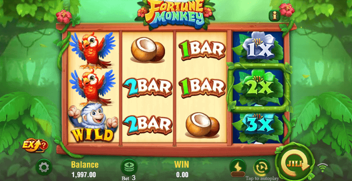 Fortune Monkey Interface
