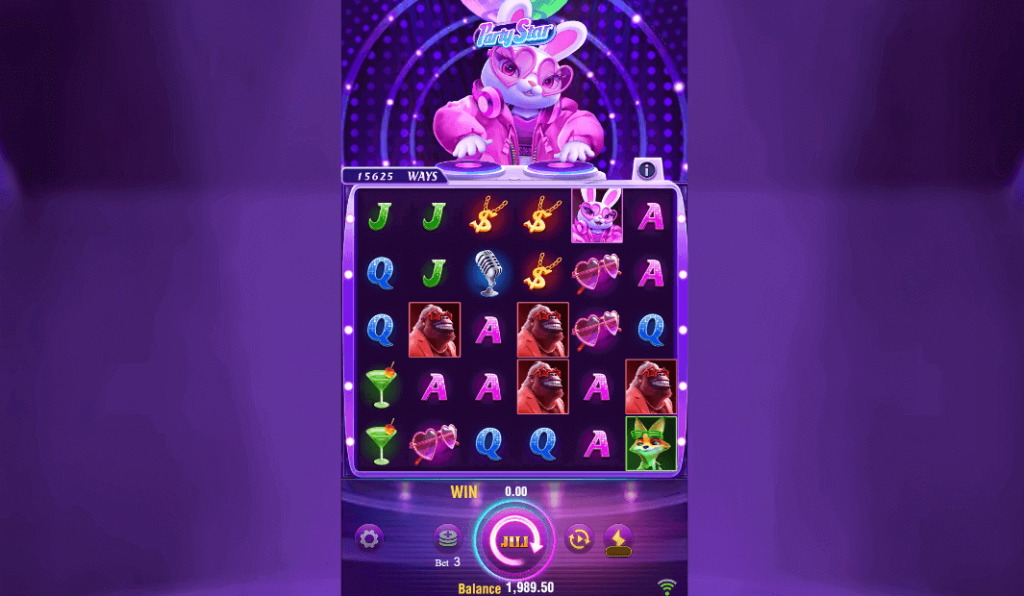Party Star Interface