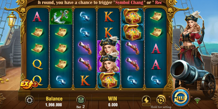 Pirate Queen Interface
