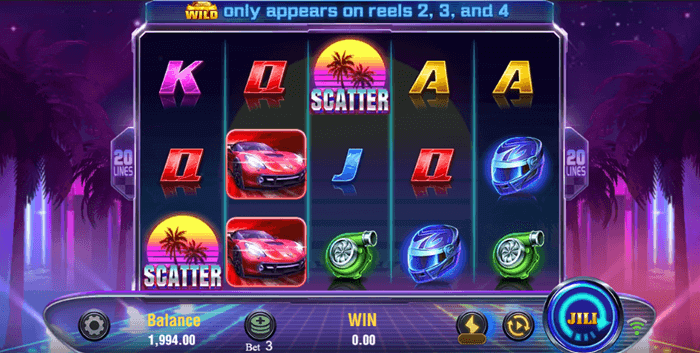 WILD RACER Interface
