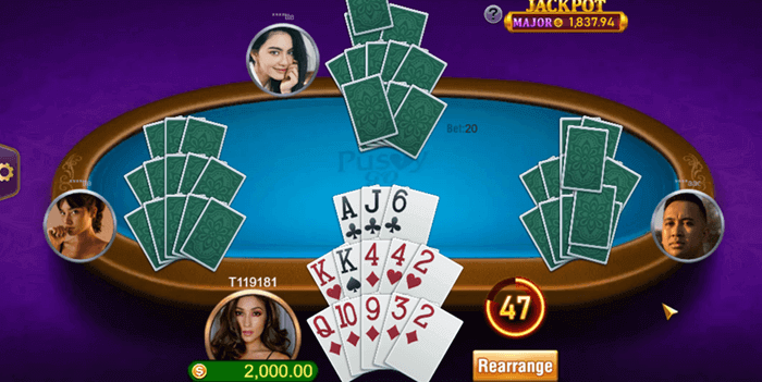 Pusoy Go Interface